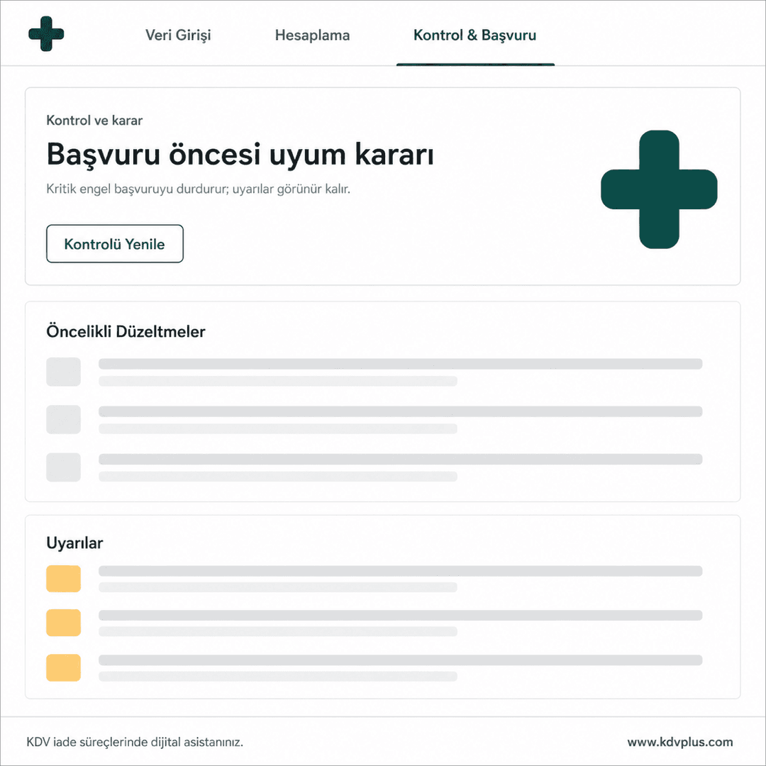 KDVİRA Nedir? Kontrol Raporu Segmentleri (GEK, OEK, VKS) ve Cevap Süreci